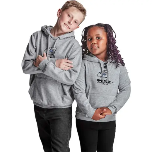 Kids Essential Hooded Sweater Model